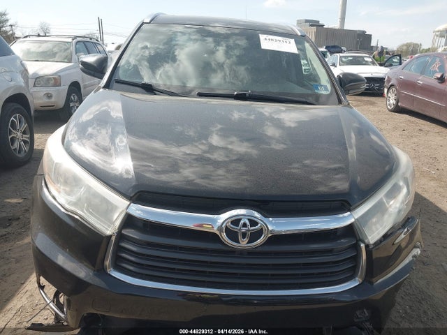 44829312 :رقم المزاد ، 5TDJKRFH2GS504704 vin ، 2016 Toyota Highlander Xle V6 مزاد بيع