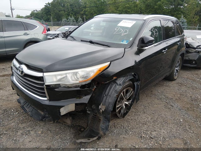44829312 :رقم المزاد ، 5TDJKRFH2GS504704 vin ، 2016 Toyota Highlander Xle V6 مزاد بيع