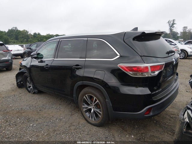 44829312 :رقم المزاد ، 5TDJKRFH2GS504704 vin ، 2016 Toyota Highlander Xle V6 مزاد بيع