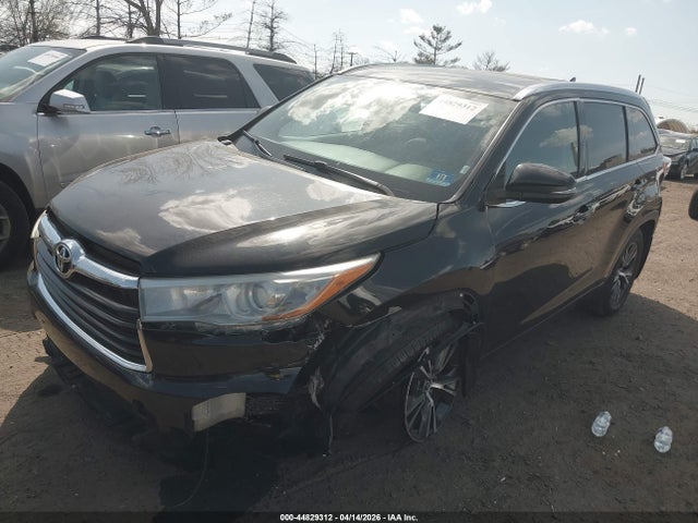 44829312 :رقم المزاد ، 5TDJKRFH2GS504704 vin ، 2016 Toyota Highlander Xle V6 مزاد بيع