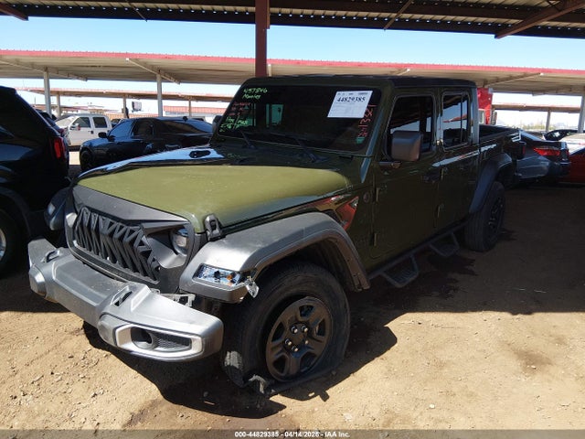 2024 Jeep Gladiator Sport მანქანა იყიდება აუქციონზე, vin: 1C6HJTAG0RL106691, აუქციონის ნომერი: 44829385