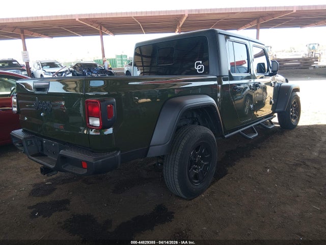 2024 Jeep Gladiator Sport მანქანა იყიდება აუქციონზე, vin: 1C6HJTAG0RL106691, აუქციონის ნომერი: 44829385