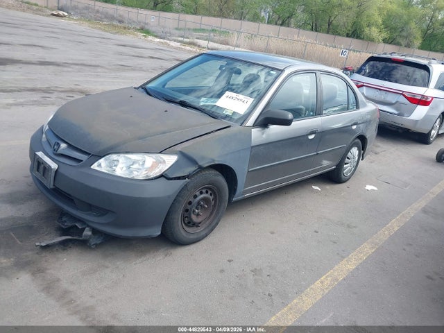 Aukcja sprzedaży 2005 Honda Civic Vp, vin: 2HGES16365H552839, numer aukcji: 44829543