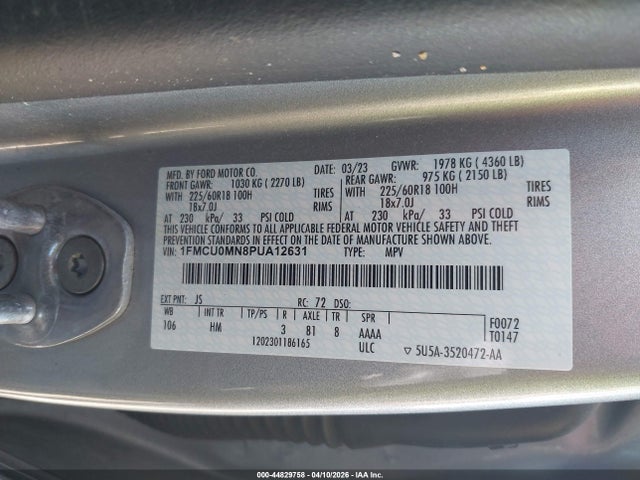 Ford Escape St-line 2023 1FMCU0MN8PUA12631 Image 9