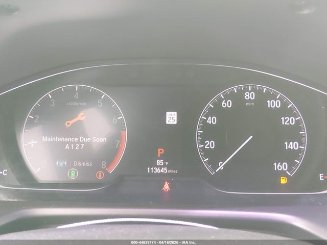 Aukcja sprzedaży 2018 Honda Accord Sport, vin: 1HGCV1F32JA245398, numer aukcji: 44829774