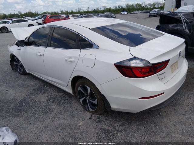 2019 Honda Insight Ex მანქანა იყიდება აუქციონზე, vin: 19XZE4F56KE023571, აუქციონის ნომერი: 44829896