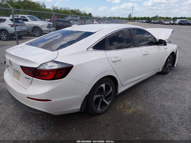 2019 Honda Insight Ex მანქანა იყიდება აუქციონზე, vin: 19XZE4F56KE023571, აუქციონის ნომერი: 44829896