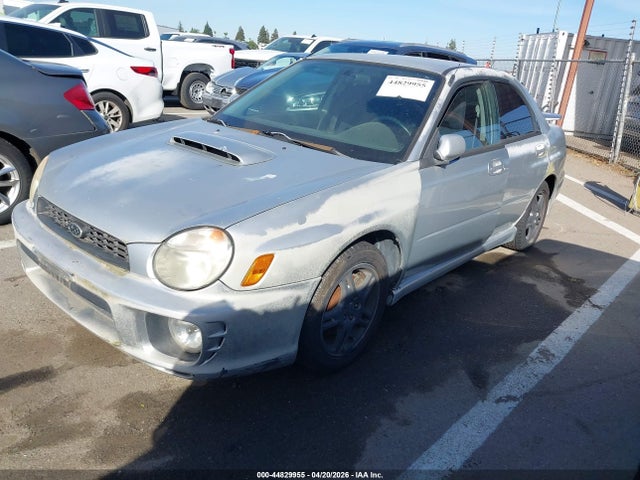 2002 Subaru Impreza Wrx მანქანა იყიდება აუქციონზე, vin: JF1GD29632H525263, აუქციონის ნომერი: 44829955