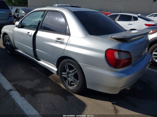 2002 Subaru Impreza Wrx მანქანა იყიდება აუქციონზე, vin: JF1GD29632H525263, აუქციონის ნომერი: 44829955