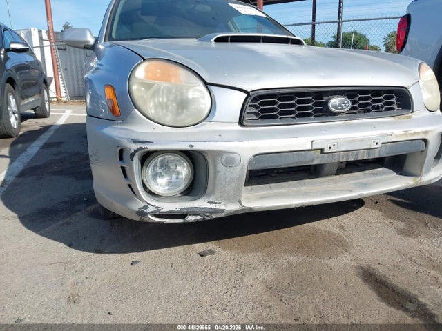 2002 Subaru Impreza Wrx მანქანა იყიდება აუქციონზე, vin: JF1GD29632H525263, აუქციონის ნომერი: 44829955