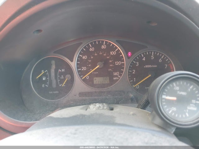 2002 Subaru Impreza Wrx მანქანა იყიდება აუქციონზე, vin: JF1GD29632H525263, აუქციონის ნომერი: 44829955