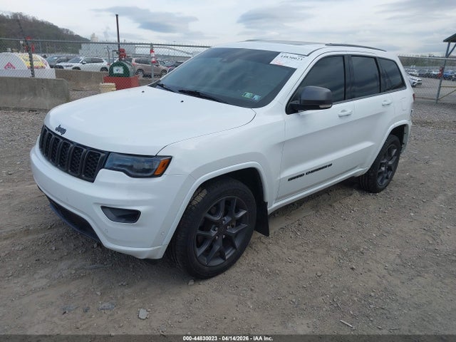 44830023 :رقم المزاد ، 1C4RJFBG9MC528318 vin ، 2021 Jeep Grand Cherokee 80th Anniversary 4x4 مزاد بيع