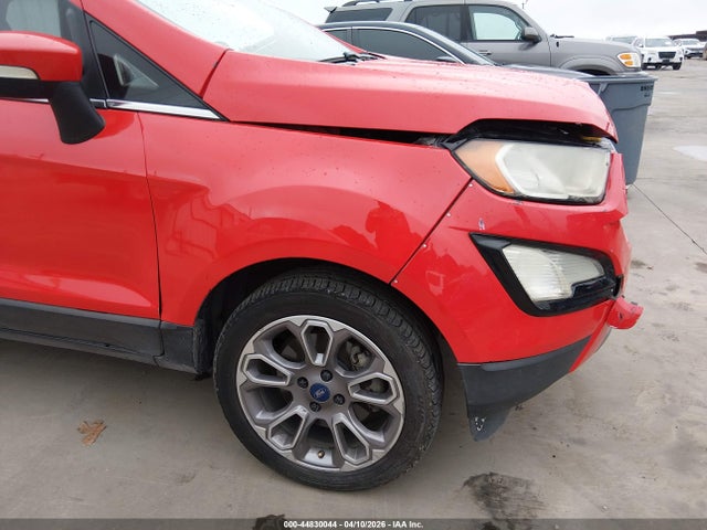 Aukcja sprzedaży 2019 Ford Ecosport Titanium, vin: MAJ6S3KL3KC256802, numer aukcji: 44830044