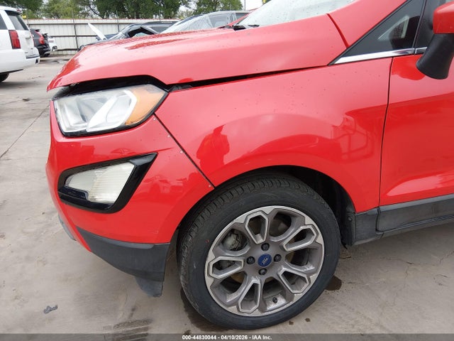 Aukcja sprzedaży 2019 Ford Ecosport Titanium, vin: MAJ6S3KL3KC256802, numer aukcji: 44830044