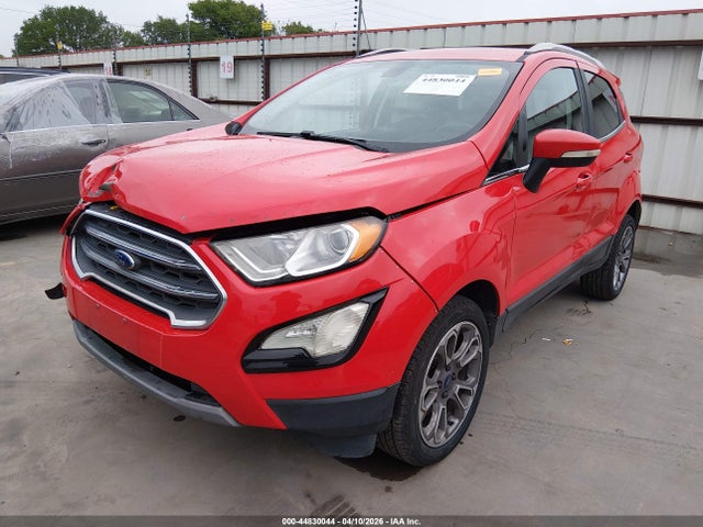 Aukcja sprzedaży 2019 Ford Ecosport Titanium, vin: MAJ6S3KL3KC256802, numer aukcji: 44830044