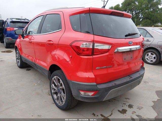 Aukcja sprzedaży 2019 Ford Ecosport Titanium, vin: MAJ6S3KL3KC256802, numer aukcji: 44830044