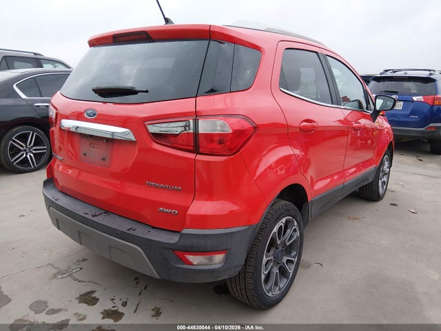 Aukcja sprzedaży 2019 Ford Ecosport Titanium, vin: MAJ6S3KL3KC256802, numer aukcji: 44830044