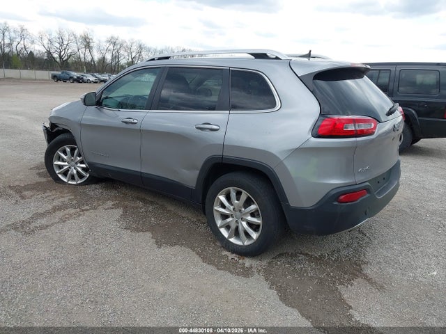 2016 Jeep Cherokee Limited მანქანა იყიდება აუქციონზე, vin: 1C4PJMDB1GW170227, აუქციონის ნომერი: 44830108