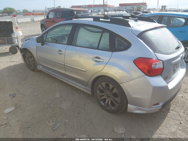 44830130 :رقم المزاد ، JF1GPAU63F8307161 vin ، 2015 Subaru Impreza 2.0i Sport Premium مزاد بيع