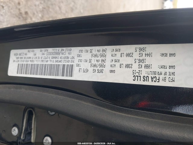 44830154 :رقم المزاد ، 1C4NJRBB6GD639315 vin ، 2016 Jeep Patriot Sport مزاد بيع