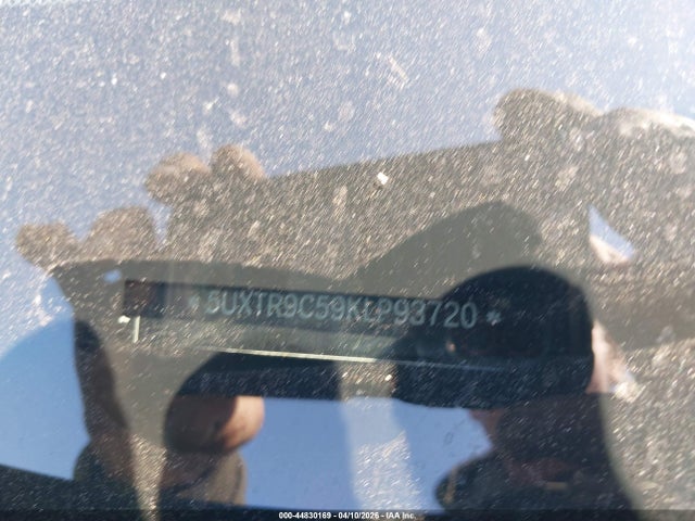 Aukcja sprzedaży 2019 Bmw X3 Xdrive30i, vin: 5UXTR9C59KLP93720, numer aukcji: 44830169
