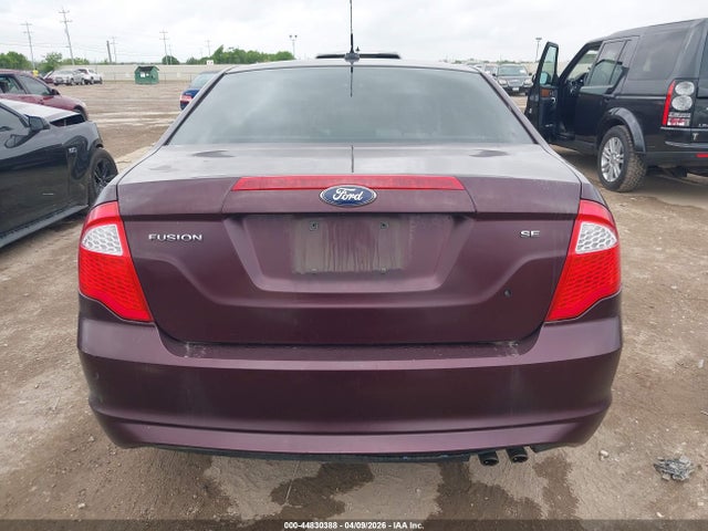 2012 Ford Fusion Se მანქანა იყიდება აუქციონზე, vin: 3FAHP0HA8CR365225, აუქციონის ნომერი: 44830388
