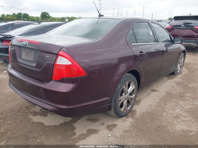 2012 Ford Fusion Se მანქანა იყიდება აუქციონზე, vin: 3FAHP0HA8CR365225, აუქციონის ნომერი: 44830388