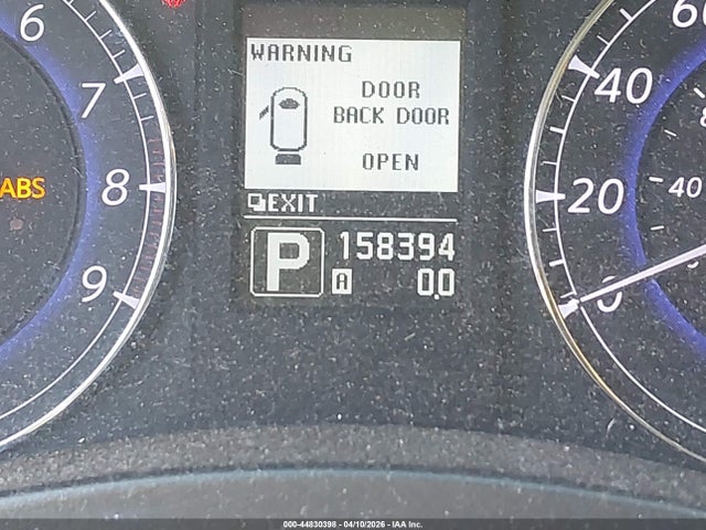 2012 Infiniti Ex35 Journey მანქანა იყიდება აუქციონზე, vin: JN1AJ0HR9CM450282, აუქციონის ნომერი: 44830398