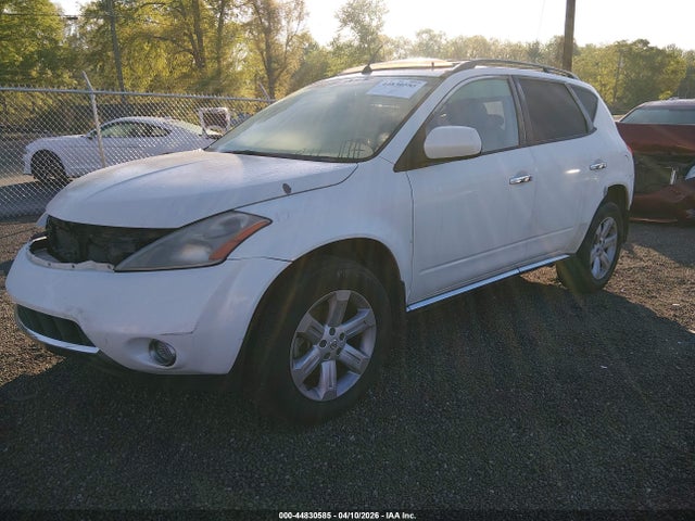 Aukcja sprzedaży 2007 Nissan Murano Sl, vin: JN8AZ08T37W503297, numer aukcji: 44830585