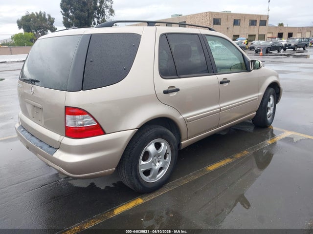 Aukcja sprzedaży 2003 Mercedes-benz Ml 350, vin: 4JGAB57E53A455708, numer aukcji: 44830631