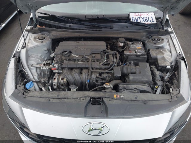2021 Hyundai Elantra Sel მანქანა იყიდება აუქციონზე, vin: 5NPLS4AG1MH040588, აუქციონის ნომერი: 44830684