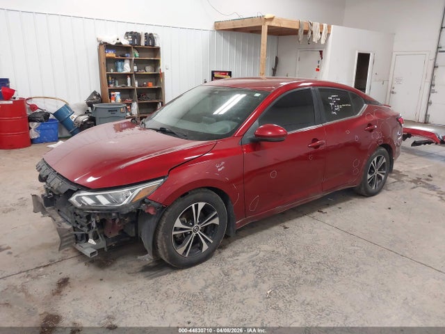 2020 Nissan Sentra Sv Xtronic Cvt მანქანა იყიდება აუქციონზე, vin: 3N1AB8CV2LY222735, აუქციონის ნომერი: 44830710