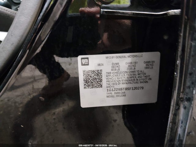 2025 CHEVROLET MALIBU 1G1ZD5ST8SF120279 Photo 8