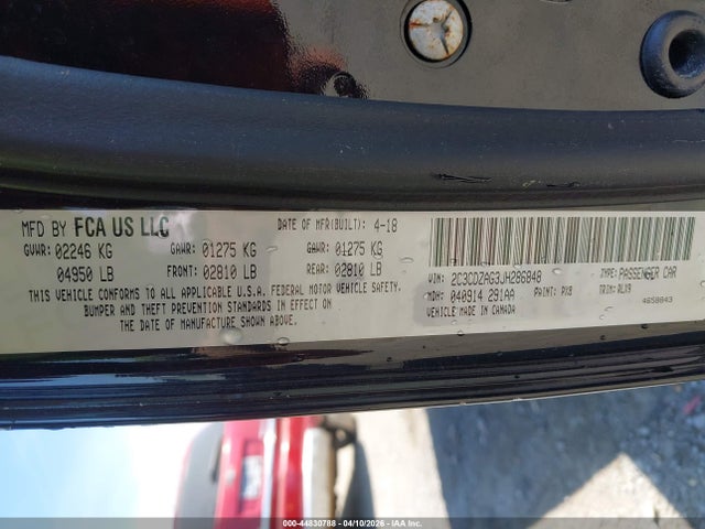 Aukcja sprzedaży 2018 Dodge Challenger Sxt Plus, vin: 2C3CDZAG3JH286848, numer aukcji: 44830788