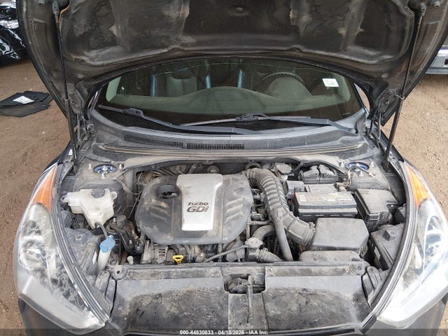 2013 Hyundai Veloster Turbo W/blue მანქანა იყიდება აუქციონზე, vin: KMHTC6AEXDU166506, აუქციონის ნომერი: 44830833