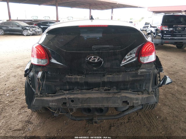 2013 Hyundai Veloster Turbo W/blue მანქანა იყიდება აუქციონზე, vin: KMHTC6AEXDU166506, აუქციონის ნომერი: 44830833