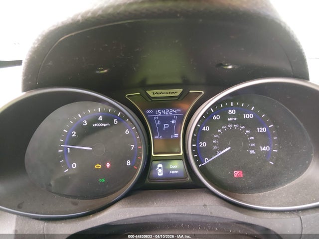 2013 Hyundai Veloster Turbo W/blue მანქანა იყიდება აუქციონზე, vin: KMHTC6AEXDU166506, აუქციონის ნომერი: 44830833