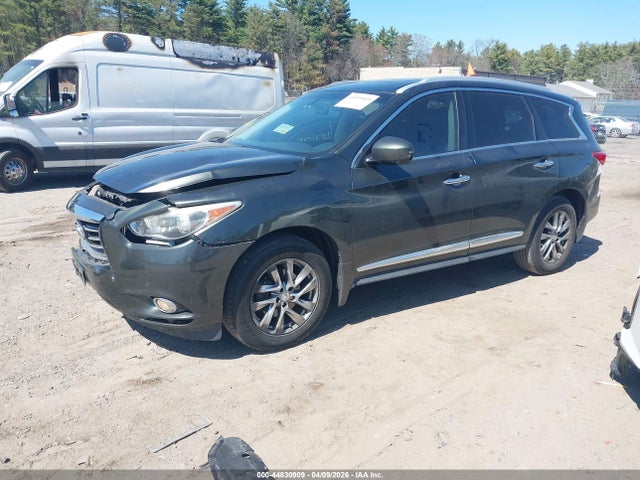 44830909 :رقم المزاد ، 5N1AL0MM0DC337597 vin ، 2013 Infiniti Jx35 مزاد بيع