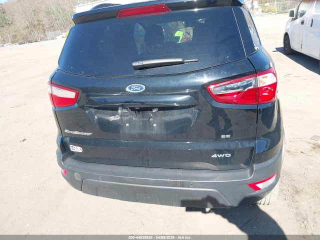 44830958 :رقم المزاد ، MAJ6S3GL8NC462081 vin ، 2022 Ford Ecosport Se مزاد بيع
