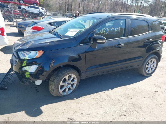 44830958 :رقم المزاد ، MAJ6S3GL8NC462081 vin ، 2022 Ford Ecosport Se مزاد بيع