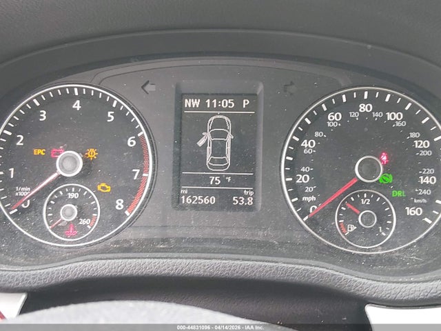 44831096 :رقم المزاد ، 1VWBP7A36DC126158 vin ، 2013 Volkswagen Passat 2.5l Se مزاد بيع
