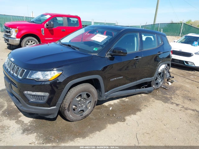 44831108 :رقم المزاد ، 3C4NJCAB8LT199116 vin ، 2020 Jeep Compass Sport Fwd مزاد بيع