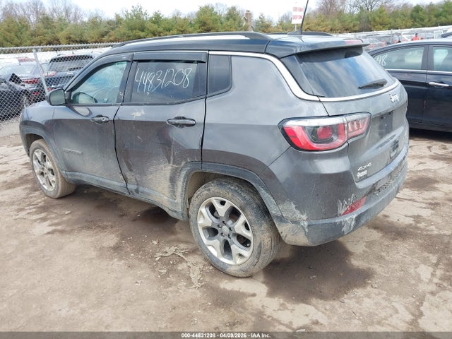 2018 Jeep Compass Limited 4x4 მანქანა იყიდება აუქციონზე, vin: 3C4NJDCB7JT283475, აუქციონის ნომერი: 44831208