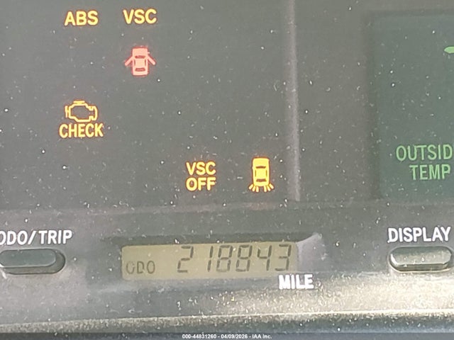 Aukcja sprzedaży 2001 Toyota Avalon Xls, vin: 4T1BF28B71U135104, numer aukcji: 44831260