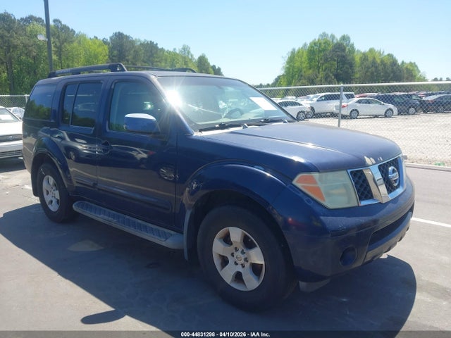 2006 NISSAN PATHFINDER 5N1AR18U46C628086