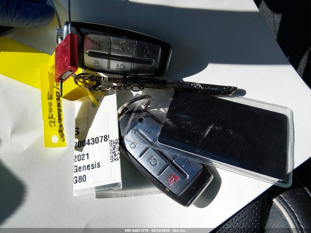 Aukcja sprzedaży 2021 Genesis G80 3.5t Awd, vin: KMTGC4SD5MU064158, numer aukcji: 44831379