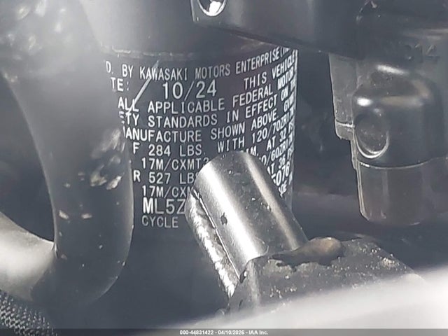 ML5ZXCP13SDA35076 Kawasaki Zx400 P