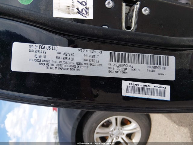 2015 DODGE CHARGER 2C3CDXBG0FH761852 Photo 8