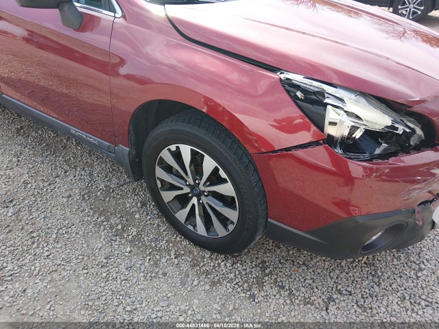 2017 Subaru Outback 2.5i Limited მანქანა იყიდება აუქციონზე, vin: 4S4BSANC1H3412106, აუქციონის ნომერი: 44831466