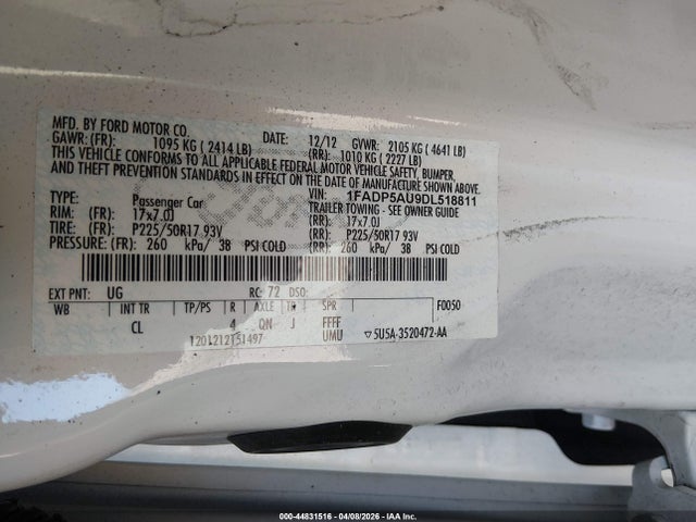 2013 FORD C-MAX HYBRID 1FADP5AU9DL518811 Photo 8